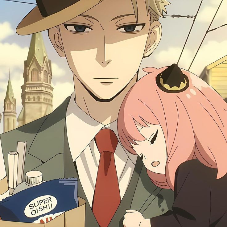 SPY X FAMILY: LOID AND ANYA.

@JITZSOO as Loid Forger.
<a href="/famsofclown/">Clown Fams.</a> as Anya Forger.