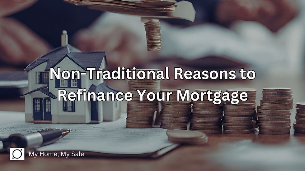therichfabulous's tweet photo. Non-Traditional Reasons to Refinance Your Mortgage (Regardless of Interest Rates) #Homeownership #Refinance #MyHomeMySale https://t.co/wLayI3ExcI https://t.co/4lF946KNFO