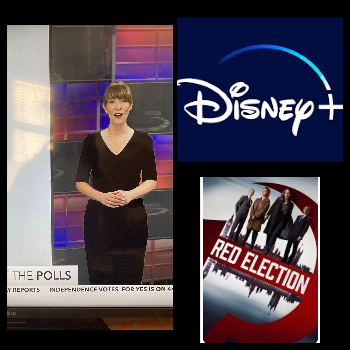 helendesbois's tweet photo. Yay! I’m on @DisneyPlus 🤩
Check out “Red Election” to see me being all serious as the election analyst.🤓
#actresslife #tvseries #redelection #disneyplus https://t.co/xzCWng9DiO