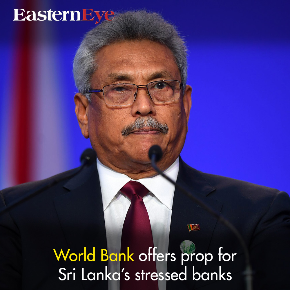 World Bank offers prop for Sri Lanka’s stressed banks
Read more-easterneye.biz/world-bank-off…
#WorldBankSupport #SriLankaEconomy #BankingRescue #FinancialAssistance #EconomicRecovery #GlobalPartnership #FinancialStability #WorldBankAid #SriLankaBanks #EconomicResilience