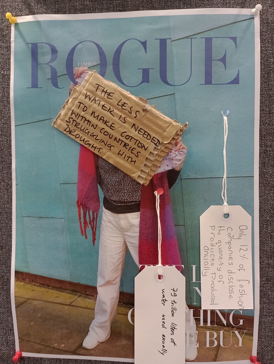 The less new clothing we buy, the less water is needed to make cotton within countries struggling with drought... <a href="/oxfamcampaigns/">Oxfam GB Campaigns</a>