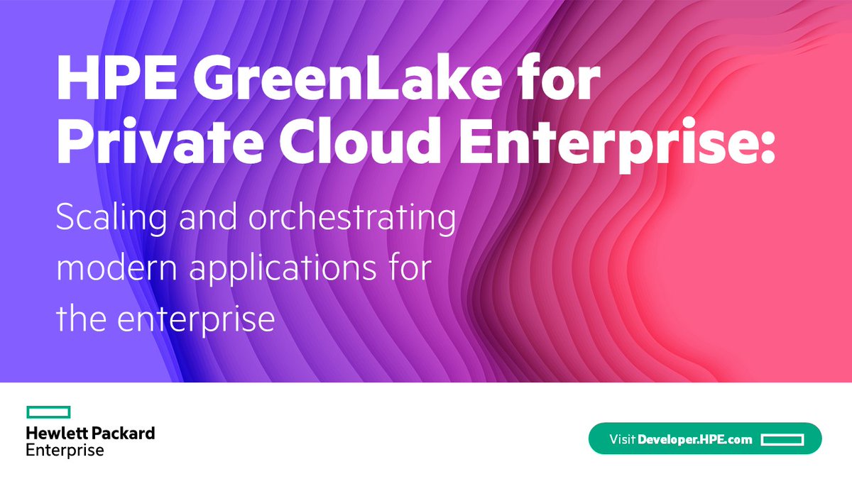 HPE_Developer's tweet photo. In this blog post, delve into the capabilities of @HPEGreenLake for Private Cloud Enterprise and its support for scaling containers using #Kubernetes. #HPEDEV https://t.co/JzZhXm4k4e https://t.co/58lj8YLnPR