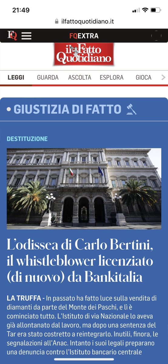 @Lagarde @martinwolf_ Da parte mia grazie per quello che potrà (o dovrà) infine fare, Madame @Lagarde.

@EP_President @RobertaMetsola @EuropeanParl 
Cc:
@martinwolf_ @FT @SigfridoRanucci @reportrai3 @marcotravaglio @petergomezblog @fattoquotidiano #ClaudiaBuch @bundesbank @ecb