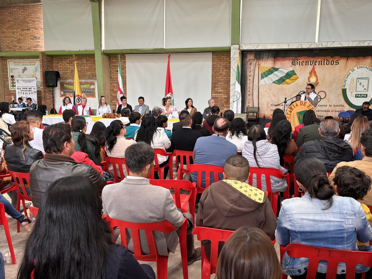 SecEducacionBoy's tweet photo. #AEstaHora En la IETA de Paipa inicia el Primer Festival STEM organizado por la @sedboyaca y la @GobBoyaca donde se presentan diferentes proyectos gestados en las instituciones públicas de Boyacá, con el apoyo de la secretaria de Educación de Boyacá, Elided Ofelia Niño Paipa. https://t.co/gUfIXWWHBh