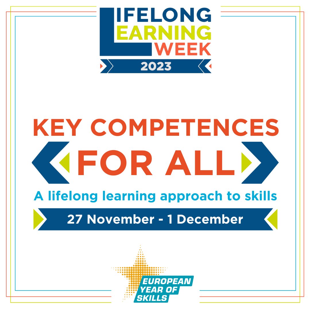 DonBosco_DBI's tweet photo. 👥 During the #EuropeanYearOfSkills the @lllplatform will bring together civil society organisations, members of European institutions & the education sector to discuss #KeyCompetences during +20 workshops. #LLLWeek
🖊️ Register here: https://t.co/WDGq0Lr4pN https://t.co/NtzXm43zOk