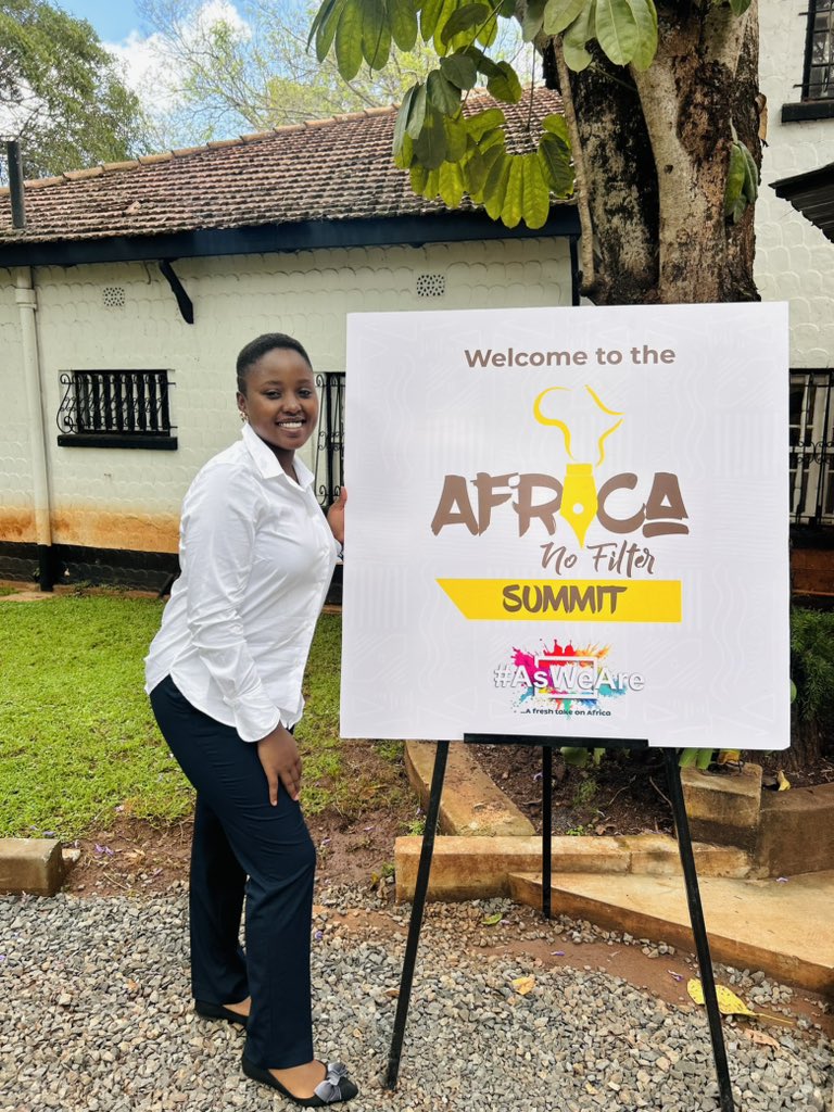 🔆Glad to have attended the #AfricaNoFilterSummit as one of the speakers and one of the #ANFGrantees producing content as part of the @africanofilter Climate Hub program in Partnership with @MastercardFdn . ⚡️The Summit brought together so many creators changing the African