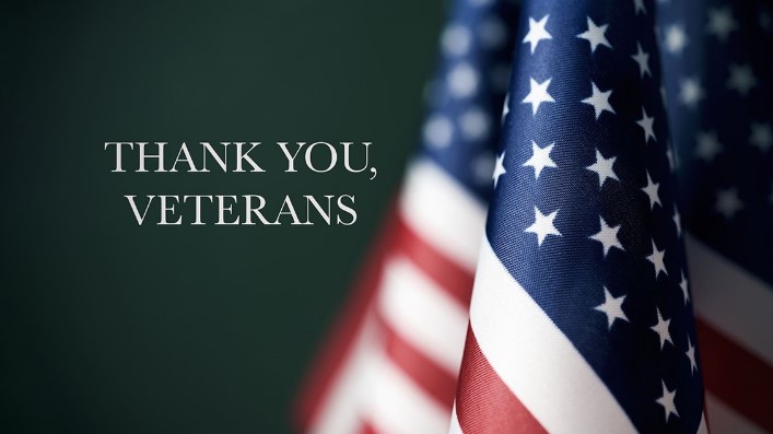 Today we honor all veterans who have served our great country.