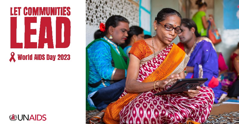 The theme of this year's #WorldAIDSDay is 'Let Communities Lead'. Join us in calling for community-driven initiatives to #endAIDS.  
 
Discover more and show your support: tinyurl.com/ms4u53h7