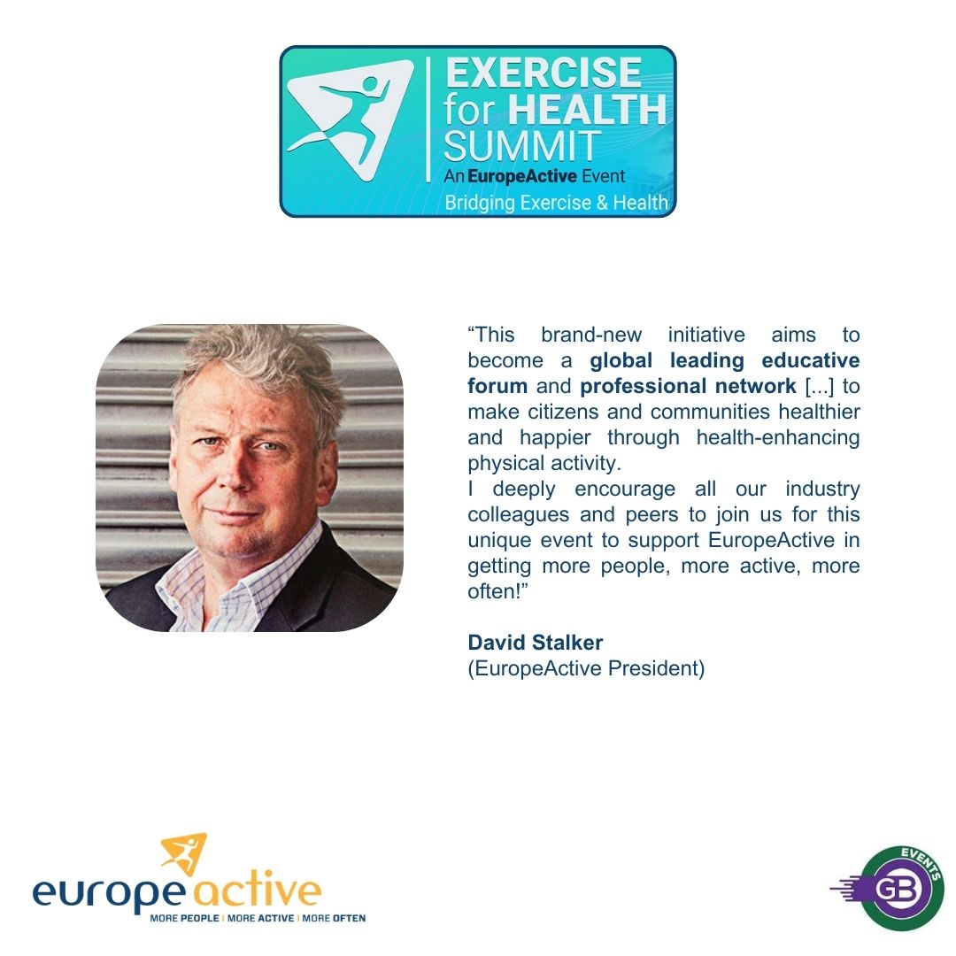 events_gb's tweet photo. Hurry up and register now!
Only 10 days left until the start of the 1st Exercise for Health Summit!
📆Dates: 20th - 22nd November
📌Location: Meliá Castilla, Madrid
👉Register here: https://t.co/ACJJxn2Npc
Be part of creating a healthier and more active Europe with us!
#efhs2023 https://t.co/oqq2m7JxUd