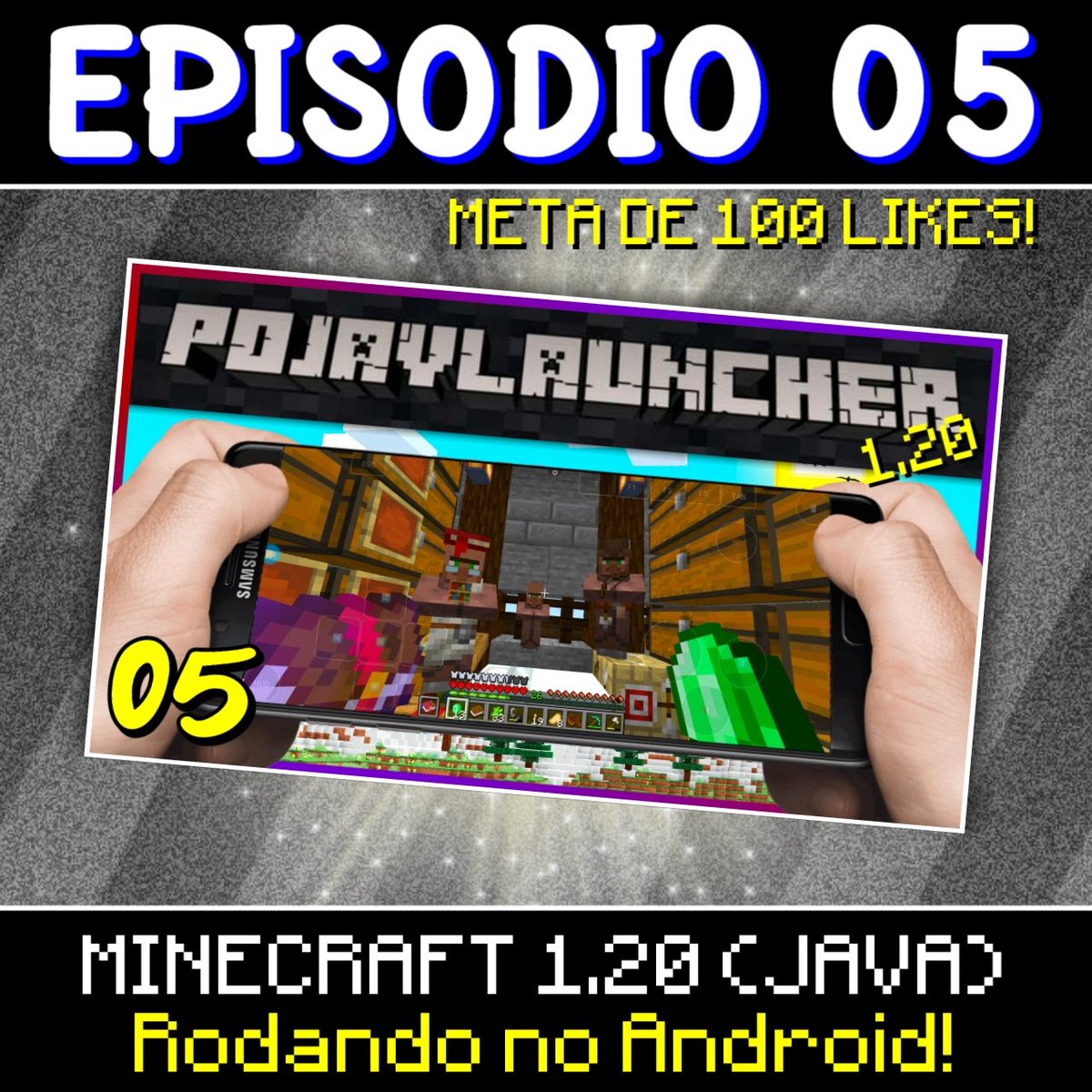 Tem um nova série de PojavLauncher rolando lá no meu canal, confira lá o Ep05: youtu.be/f88opdRdy-E
