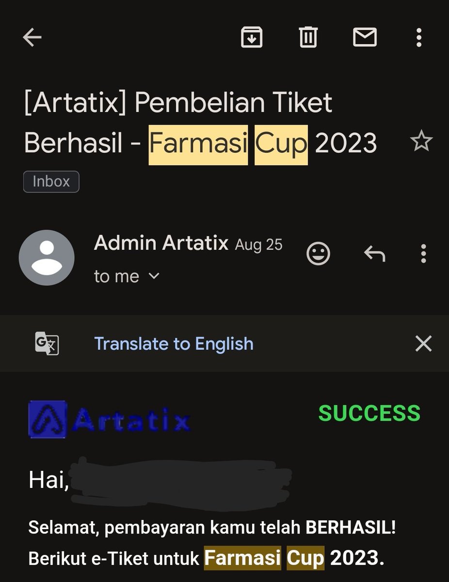 wodlazz's tweet image. wts 1 tiket farmasicup festival 
» gajadi nonton krn ada acara lain
💲200k
dm for the details

tag:
JKT48 Maliq &amp;amp; D'Essentials The Changcuters Konser Jogja Facup Farmasi Cup
#jkt48 #maliq #thechangcuters #konser #jogja #facup #farmasicup #zonauang #zona_uang