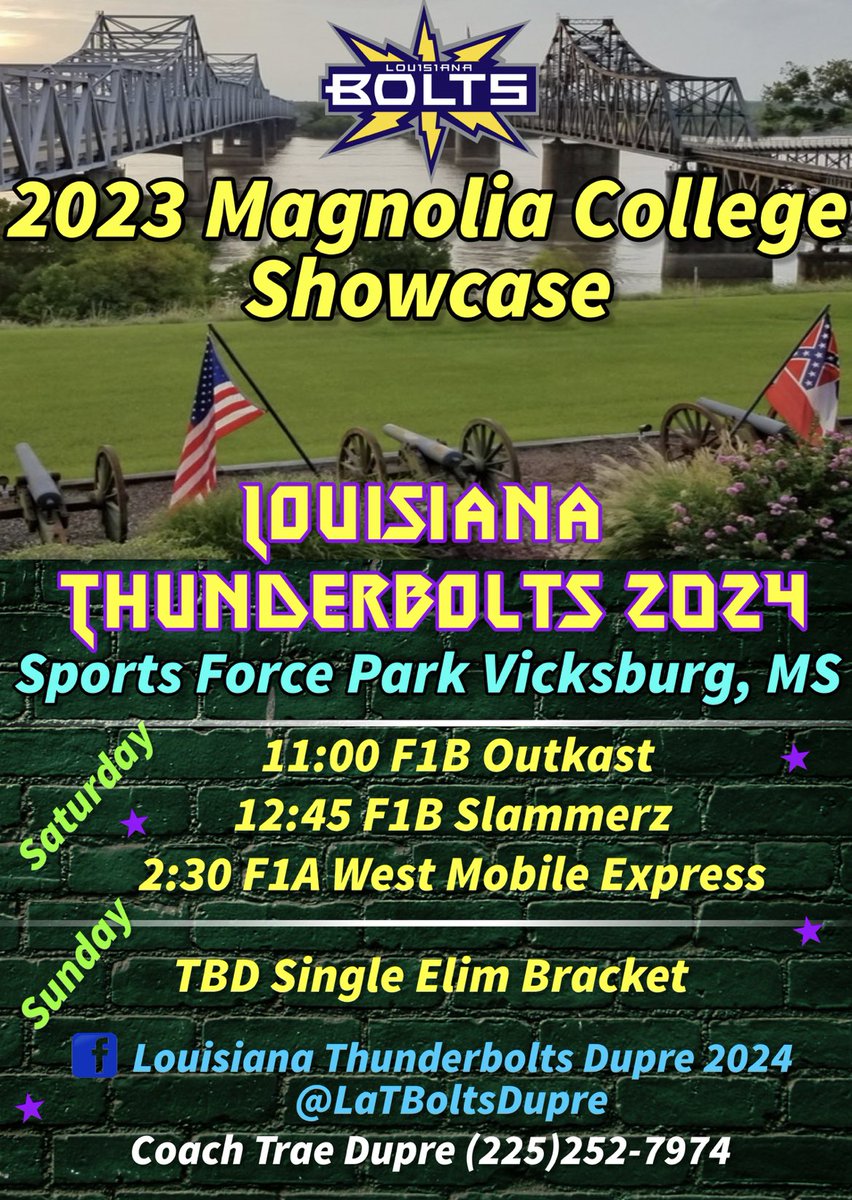 Come watch us play this weekend ⚡️⚡️