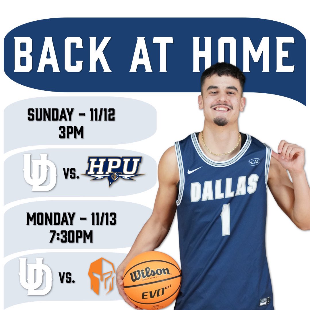 Who’s ready for a little Maher madness??

#UDMBB will have their first home games of the season back-to-back on Sunday and Monday!

#DefendTheTower #BleedBlue #d3hoops