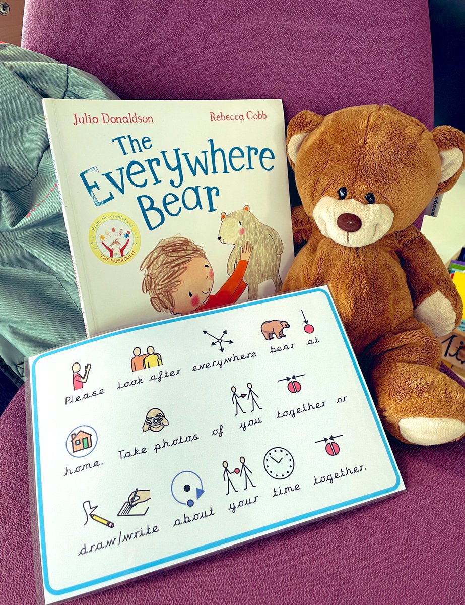 I am very excited to see what fun Everywhere Bear has this weekend with a child from Opal Class. 🧸🎒⭐️✨