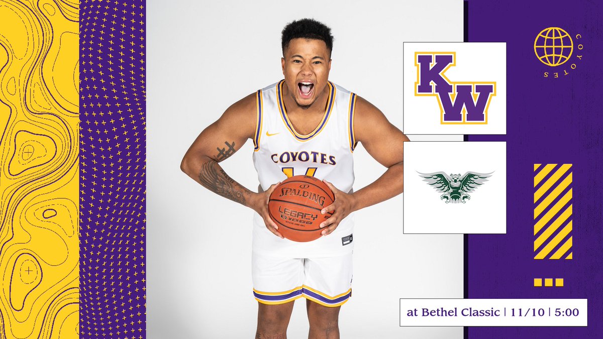 kwucoyotes's tweet photo. 🏀: @KWUMBB🐺 vs William Woods🦉
⏰📍: Bethel Classic, 5 p.m., North Newton
📺: https://t.co/400h7a4ili
📊: https://t.co/IA3Yc4M4b7
#⃣: #rollyotes https://t.co/qFGledqj1N