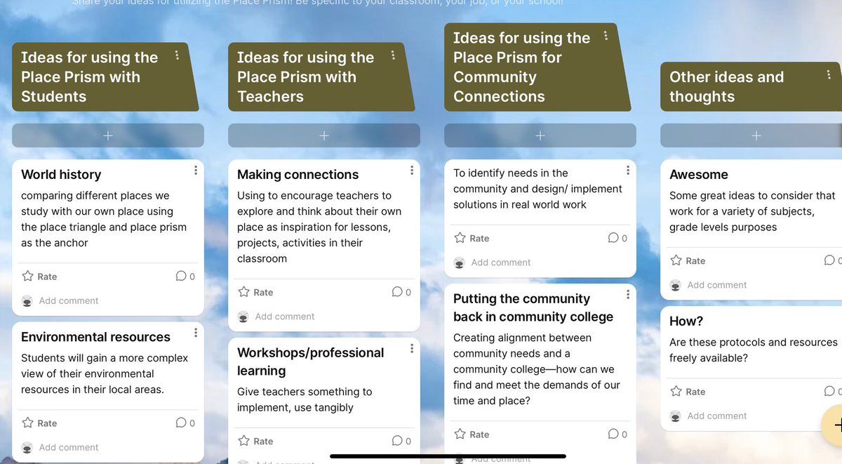 DueyBui's tweet image. Day 2 of the Place-Based Learning Conference. Great start so far with the @tetonscience and the Place Prism. So important for students to learn more about the community and the elements that shape it. #MiSTEM