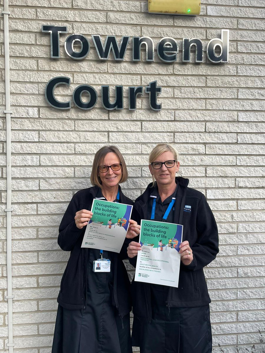 Thank you to Samantha Jaques-Newton (Head of Allied Health Professionals and Practice Development) and Jayne Hebblewhite (Professional Lead Occupational Therapist) for supporting all of the occupational therapy staff <a href="/HumberNHSFT/">Humber Teaching NHS Foundation Trust</a> in celebrating #OTWeek23 <a href="/theRCOT/">Royal College of Occupational Therapists</a>