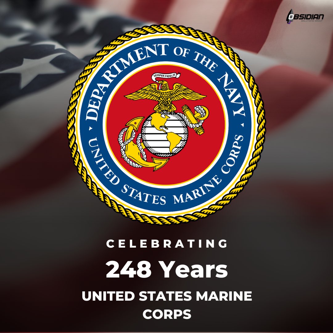 Happy 248th Birthday United States Marines! You have fought, served, and sacrificed for the people since 1775. Semper Fi.
#USMCBirthday #HappyBirthday #semperfi #248years #TeamOSG #federalcontracting
