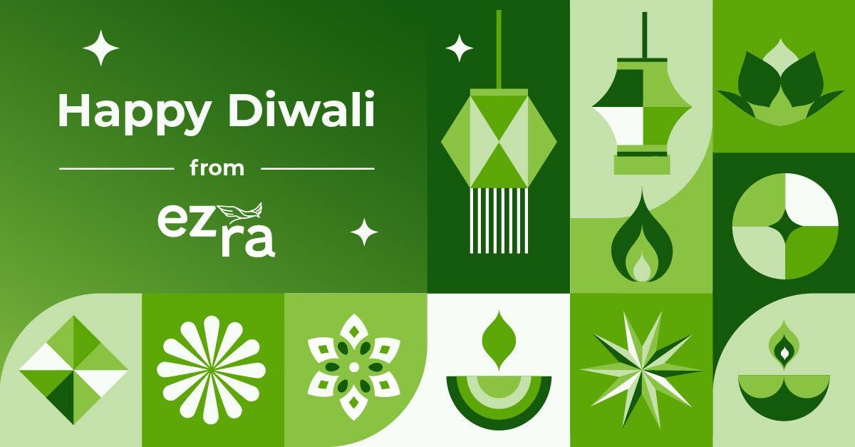 _ezraworld's tweet photo. 🪔🌟 Celebrating the Festival of Lights 🌟🪔

On behalf of the whole team at Ezra, we would like to wish our partners, peers and teams across the world a happy Diwali this coming Sunday. ✨

#Ezra #InclusiveLending #HappyDiwali https://t.co/alaxlAOJn1