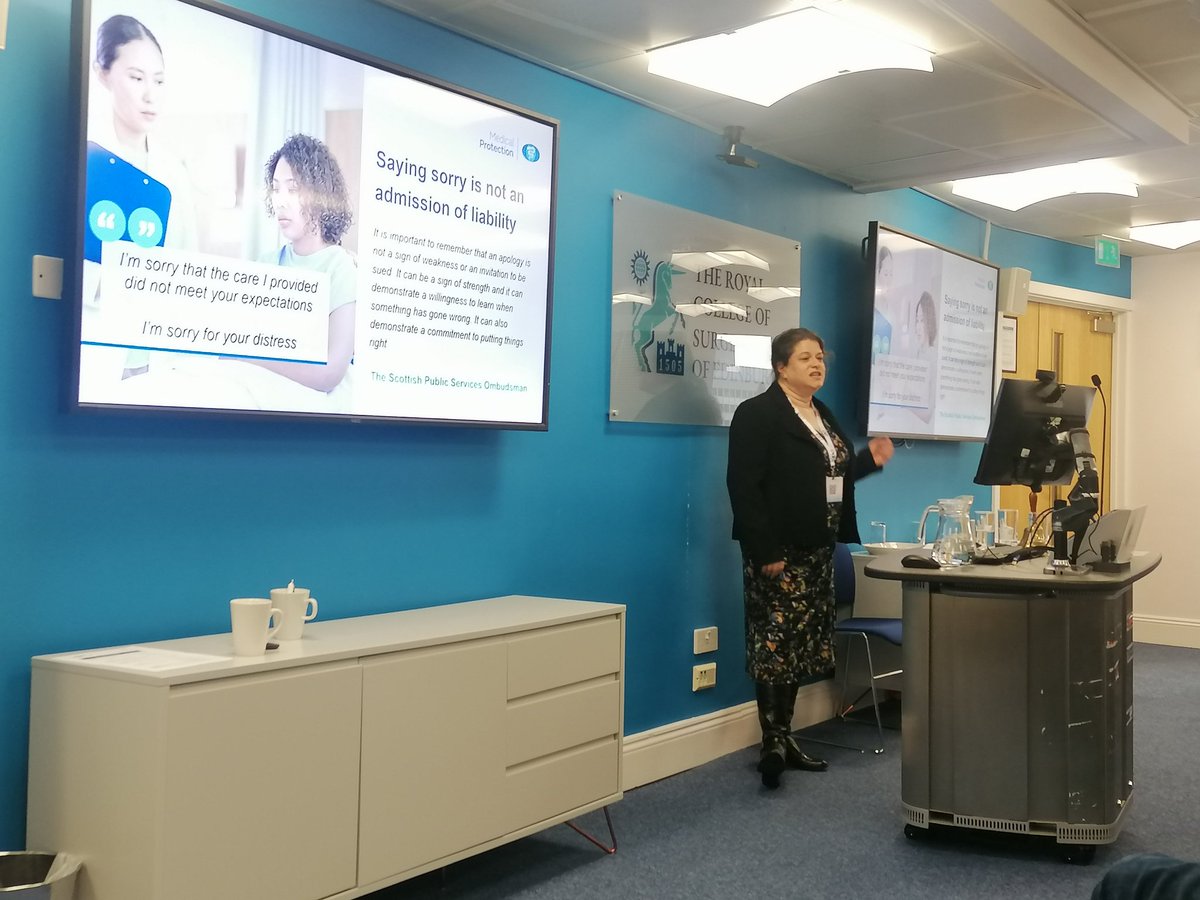 Dr Dee Traue, medicolegal consultant, giving delegates important advice on what they need to know as a new consultant <a href="/ENT_UK/">ENT UK</a> <a href="/ycohns_entuk/">YCOHNS</a> #medicolegal