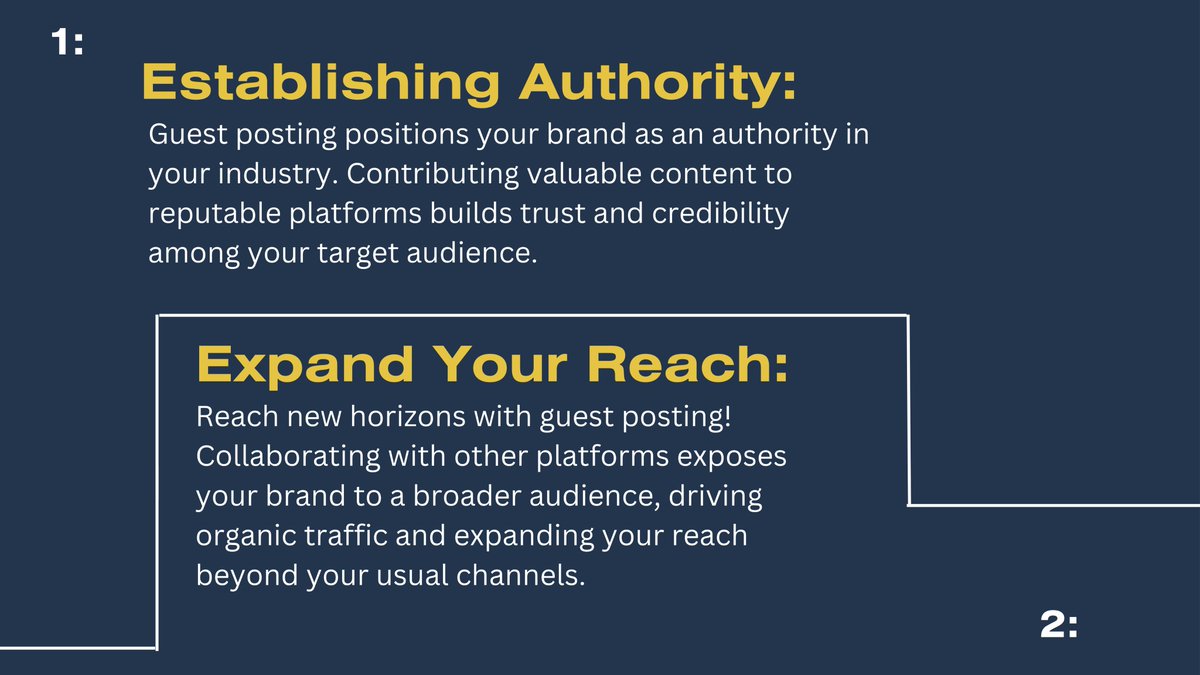 LinkSuits's tweet image. Guest posting can help you grow your business!  Collaborate with industry leaders to broaden your reach and improve your SEO. Establish your brand as an authority, demonstrate expertise, and dominate the digital world!  #CollaborateAndConquer #GuestPostSuccess