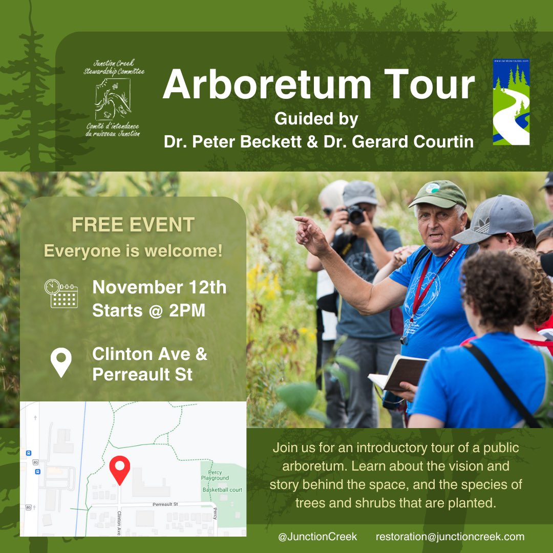 Looking for a fun family activity for the weekend? 

Join us for an introductory tour of a public arboretum 🌲🌱