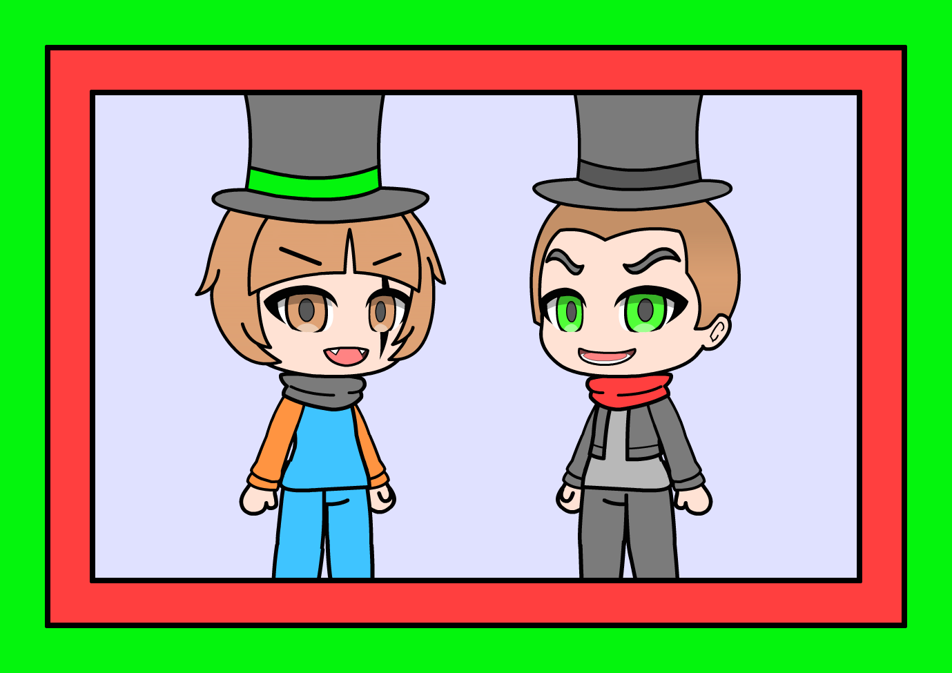 Baldi characters in Gacha Club!