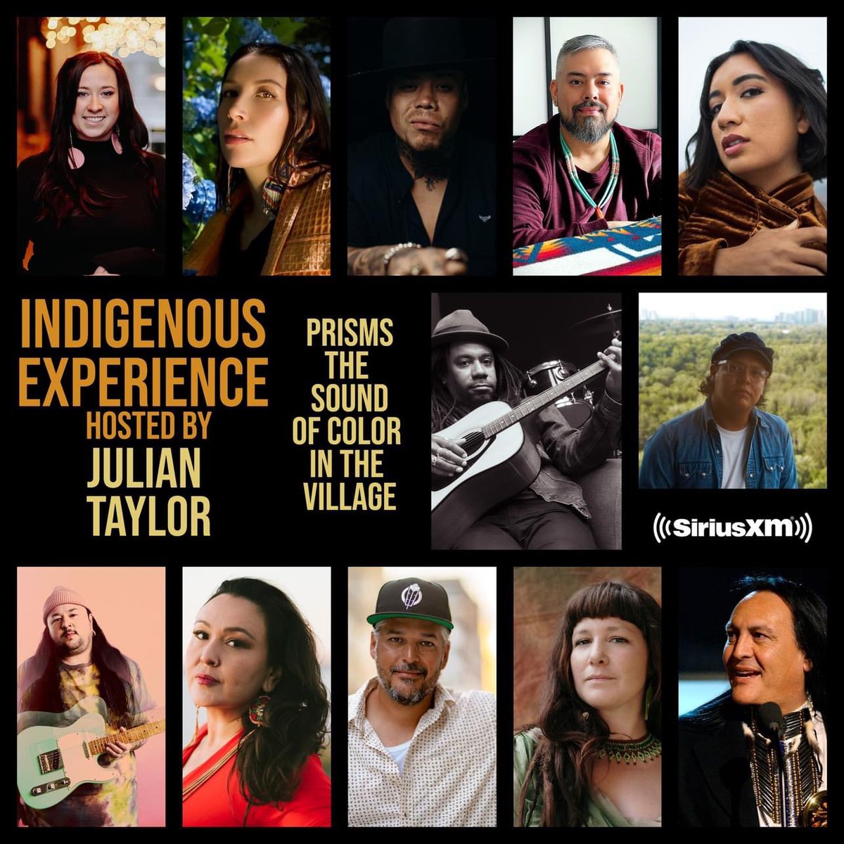 I’m so honoured to be a part of this wonderful episode of Prism The Sound of Colour on SiriusXM The Village and share music and stories from some of my favourite contemporaries. #siriusxm 🖤🧡 #NativeAmericanHeritageMonth
