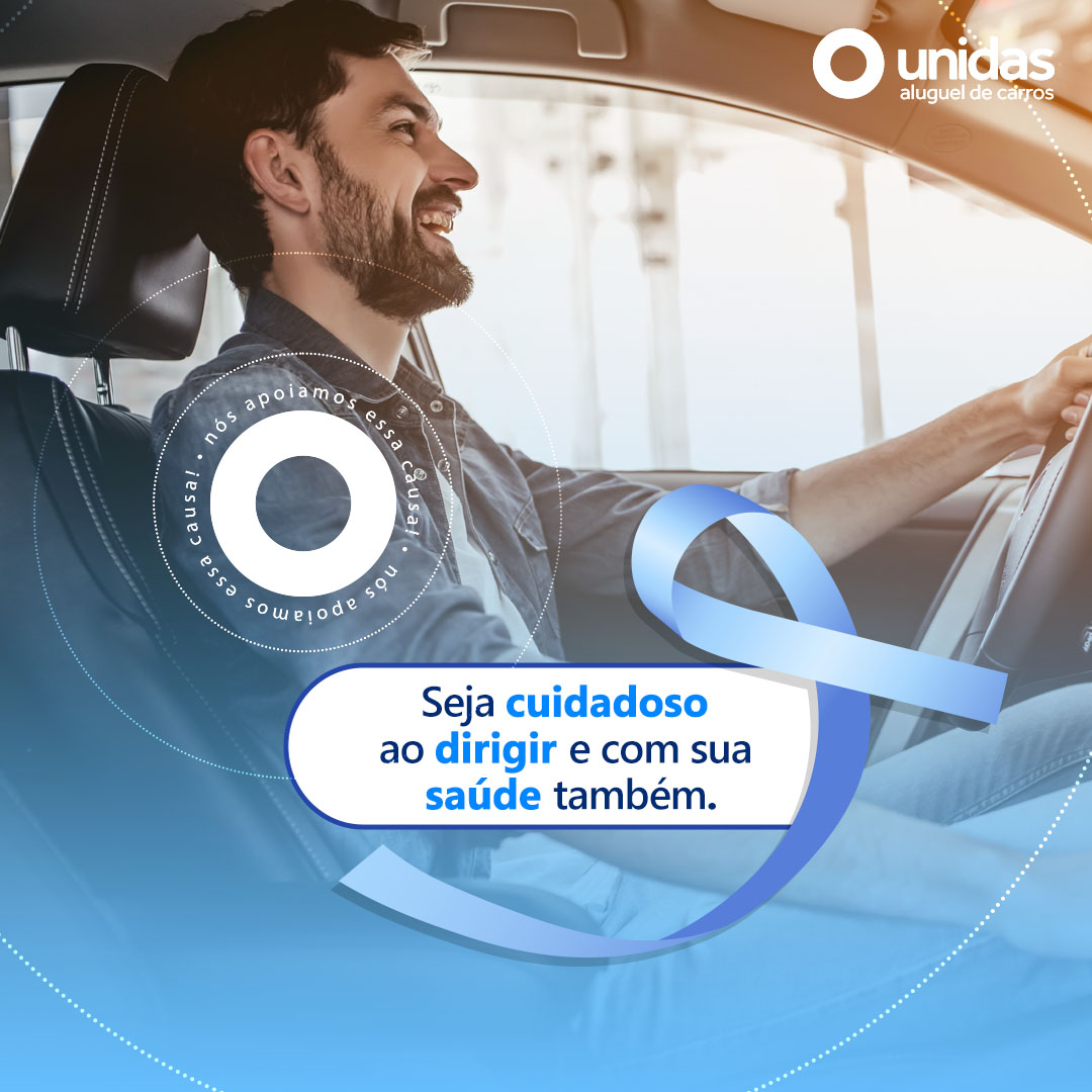 Azul é a nossa cor de novembro, dirigindo juntos pela saúde masculina. Lembre-se, sua vida vale uma revisão. 💙🚗

#Unidas #NovembroAzul #CuideDeVocê