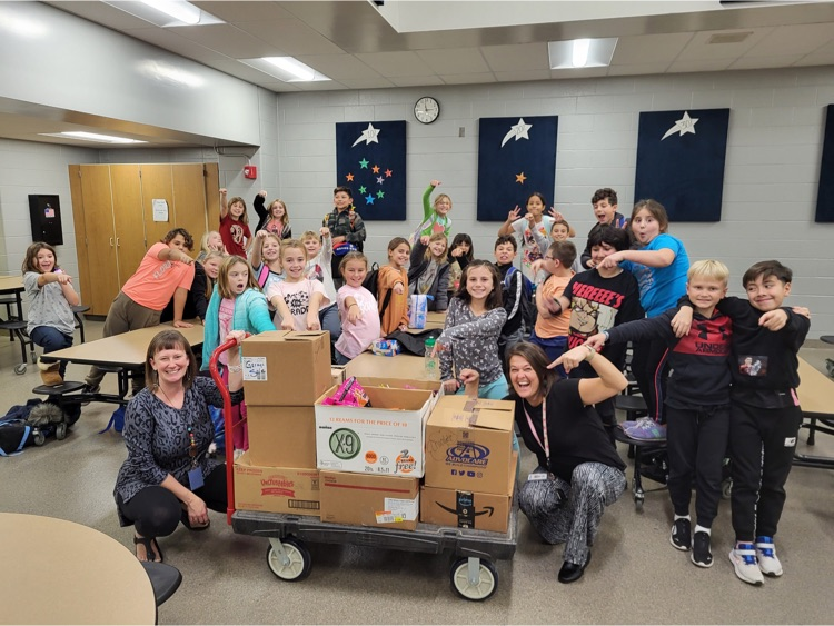 Concord_ES's tweet photo. Over 200 pounds of candy was collected for the Hugs Project!
Special thank you to our very own para Mrs. West, along with Mrs.Velie and Mrs. Prahl. Thank you to all those who donated. #LeadonEastSide https://t.co/BxbDAIxyg8