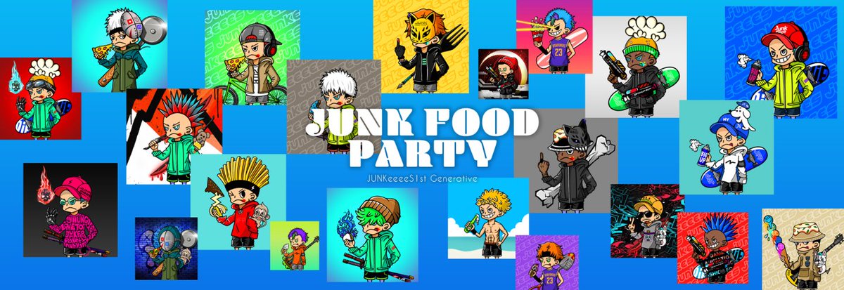 本日11/11 #JUNKeeeeS 1stジェネ『JFP』発売1周年🎉
記念として盛り上げ企画を始めます💁‍♀️

JFP1枚を2～3名の方に #Giveaway 🍟✨
絵柄はお任せ🙏

〆切；11/13(月)23:59⌛️

【応募条件】
✅リポスト＆❤️
✅フォロー
<a href="/junkeeees_ROKU/">ROKU／JUNKeeeeS FES10.24-25＠京都</a>
<a href="/Via00Via/">VIA</a> （七武海）

お二方を万垢へ🚀
コメント大歓迎です🫶