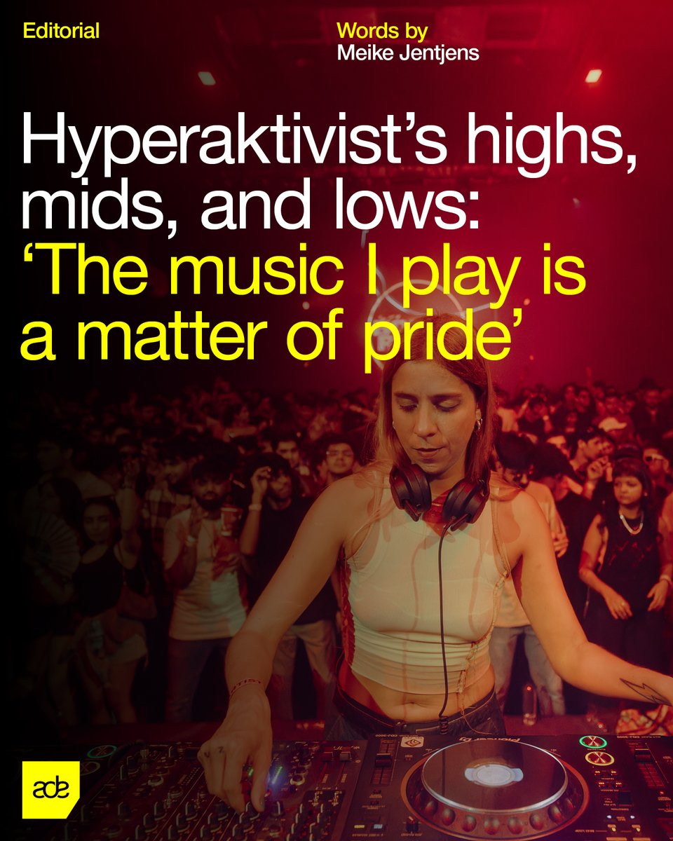 What’s in a name: DJ and producer @hyperaktivist has a clear message for the world. ‘There’s so much richness in Venezuela’s cultural diversity - it’s time we start exploring and appreciating it.’ Read our interview with Hyperaktivist: a-d-e.co/3svzmXe