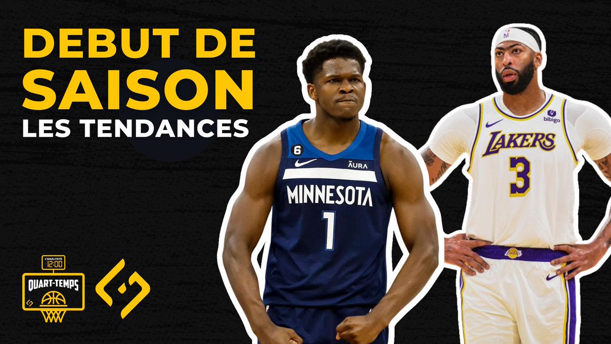 Le dernier épisode du Quart-Temps sur le début de saison NBA est également disponible sur YouTube. 

youtu.be/87syKLUOXvk