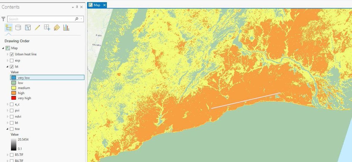 This tutorial shows how to determine urban heat in a region using ArcGIS Pro. #ArcGISPro #urbanheat 
buff.ly/2Vaxfad