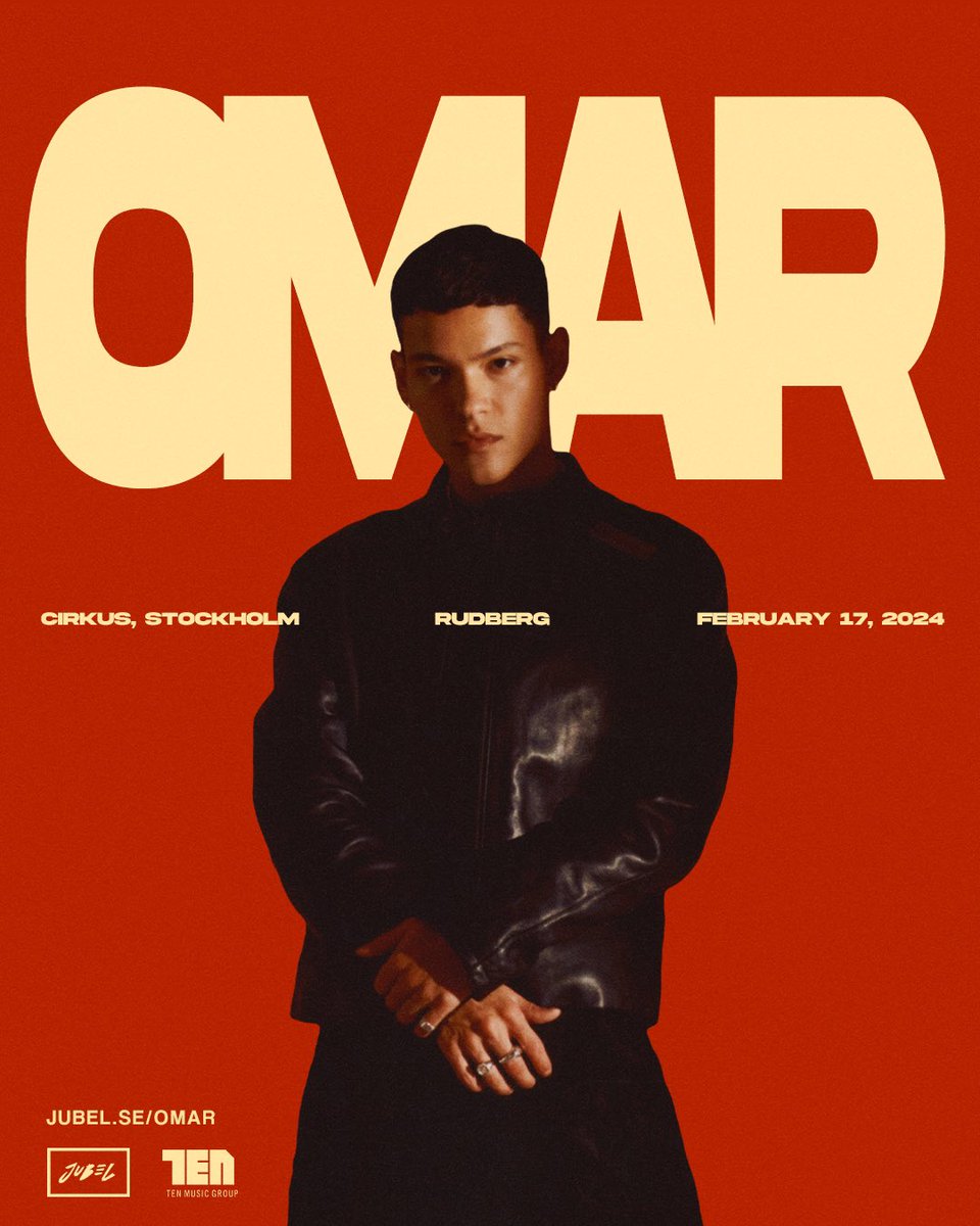 MY FIRST EVER LIVE CONCERT COMING UP AT CIRKUS STOCKHOLM FEBRUARY 17th. TICKETS DROP THIS MONDAY, FEBRUARY 13TH AT 10 AM CET