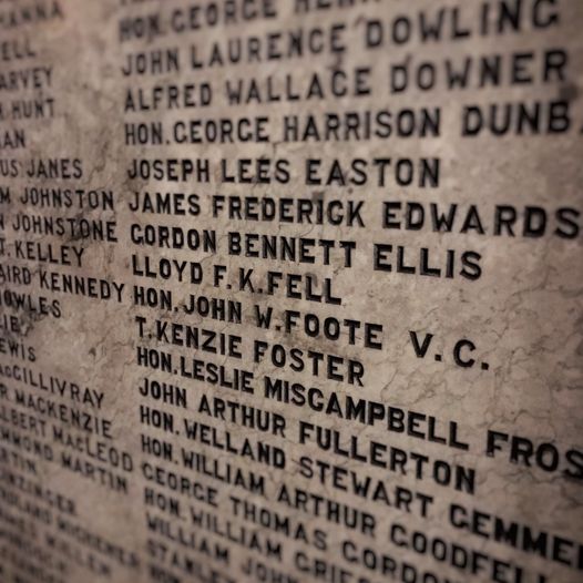 All former MPPs have their names carved into the marble walls in the Legislative Building. Some are succeeded by “V.C.” to signify those who have received the Victoria Cross - the highest military honour awarded in the Commonwealth #RemembranceDay #LestWeForget #CanadaRemembers