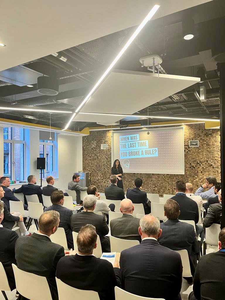 OwenJamesFS's tweet image. Yesterday&apos;s #WealthTechMatters The Business keynote was nothing short of inspiring with the brilliant speaker @AlexandraBarke1, a facilitator, author, coach - and yes, a pirate! 🏴‍☠️In partnership with @TheWealthMosaic