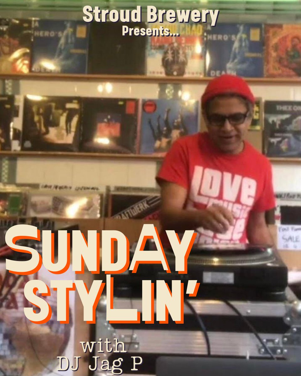 DJ JagP, the planetary sound explorer, brings global beats to this week's Sunday Stylin' at Stroud Brewery. Dive into a borderless musical journey with Cumbia, Balkan, Afrobeat, and more. It's groovy, it's free, it's a Sunday well spent! 🕺🎧 #SundayStylin #StroudBrewery