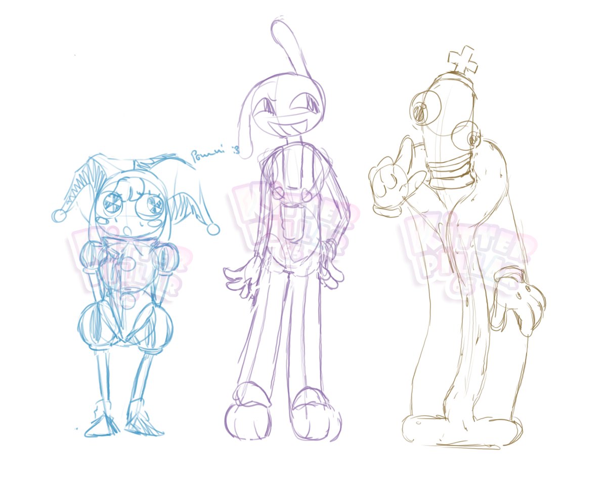 AniimeGnu's tweet photo. the gang (might doodle the others latur) #TheAmazingDigitalCircus #theamazingdigitalcircusfanart https://t.co/68HvEEGbzD