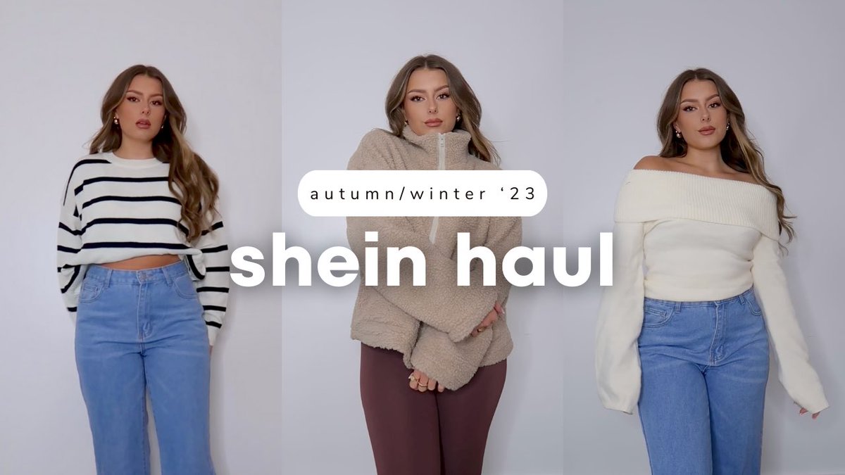 fernnroberts's tweet image. SHEIN TRY-ON HAUL | AUTUMN/WINTER FASHION INSPO 2023 youtu.be/ngkcZJZWRE4?si… via @YouTube