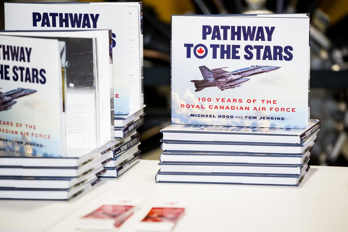 rcaf_foundation's tweet photo. We had an amazing time in #Calgary on November 7. Thank you to all who joined us at @TheHangarMuseum to celebrate the launch of #PathwaytotheStars. https://t.co/bwF2viVgOF