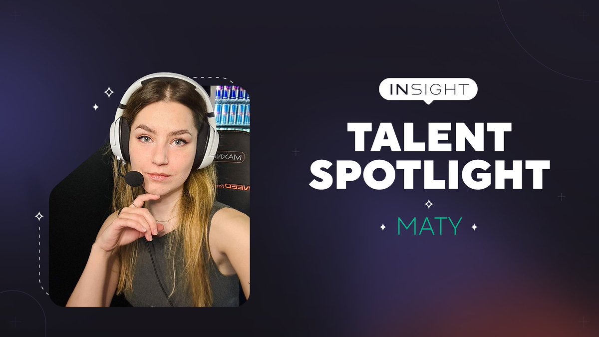 ✨@twitch_maty schafft eine Chill-Atmosphäre in ihren Twitch-Streams, in denen sie Single-Player-Spiele und IRL-Einblicke teilt. Folgt ihrer entspannten Reise durch Survival, Story- und Strategiespiele und darüber hinaus auf Events und kleine Abenteuer! 🎮#insightagency