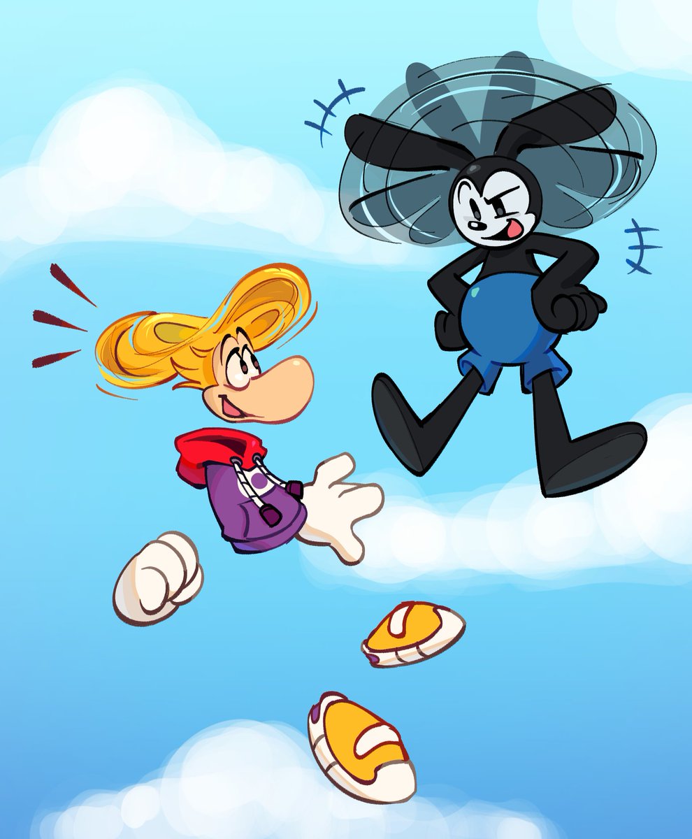 they got a lot in common

#rayman  #oswaldtheluckyrabbit