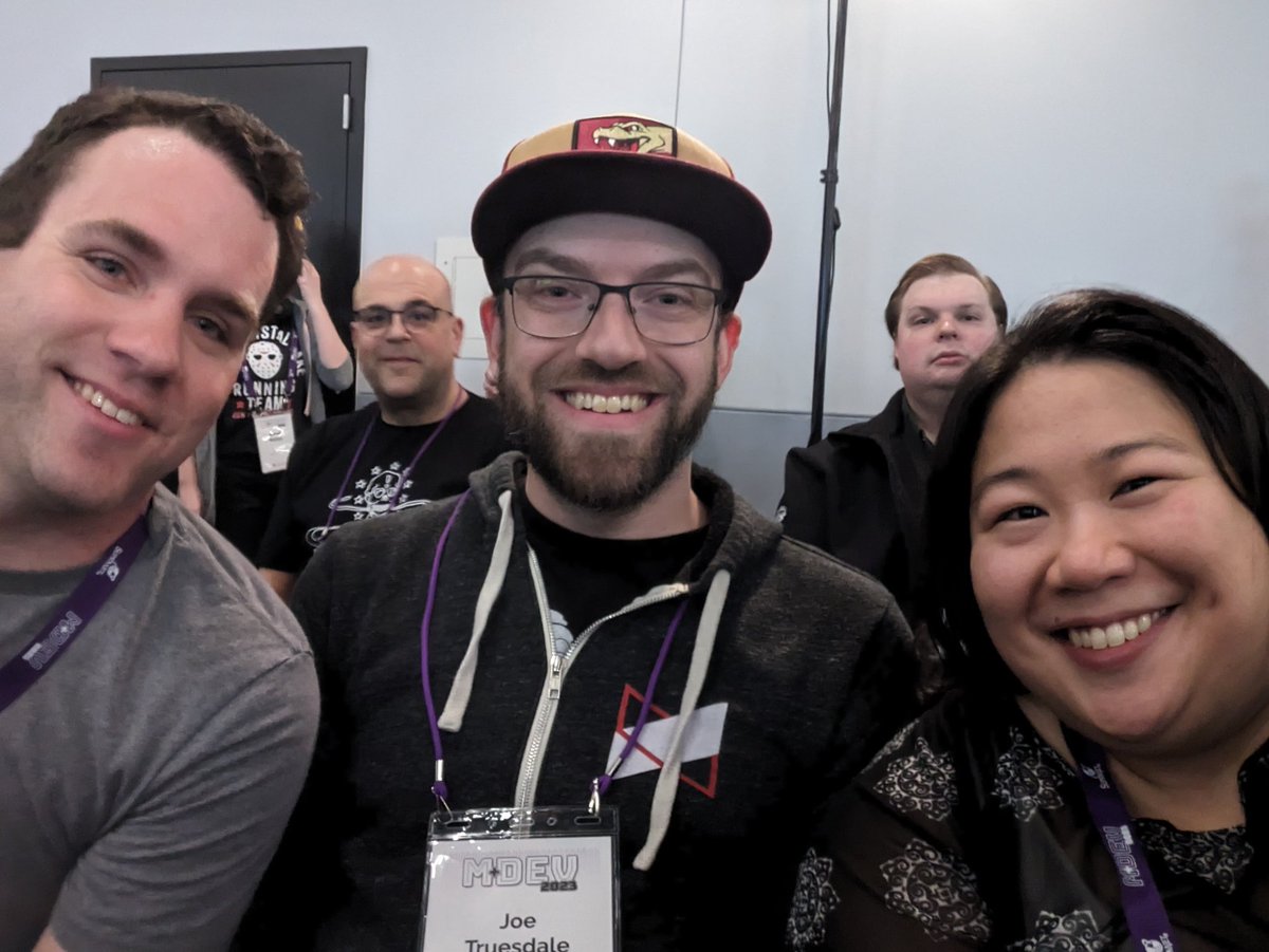 Having a blast at #MDEV and it's just starting!