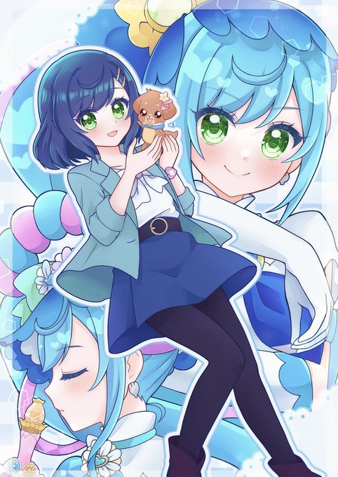 ここねちゃん&amp;スパイシー大好きイラスト 