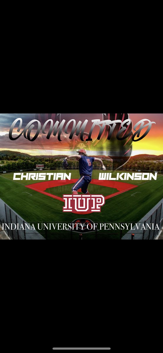 ChristianW0505's tweet photo. I am excited to announce that I have decided to continue my academic and athletic career at Indiana University of Pennsylvania where I will be able to study special education/early elementary education while playing Division II baseball. https://t.co/796aTc8MUH