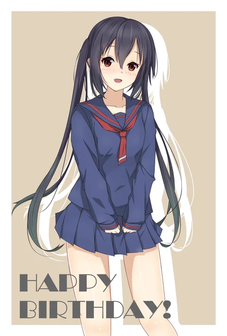 梓ー!!happy birthday !!#中野梓生誕祭2023#けいおん 