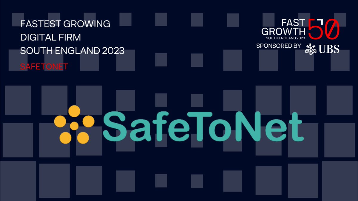 We have been recognised as the 7th fastest growing business in the South East and the fastest growing company in the digital sector by @fastgrowth_50. This achievement underlines our growth, impact and focus on innovation. Learn more here: shorturl.at/dpsy7 #SafetyTech
