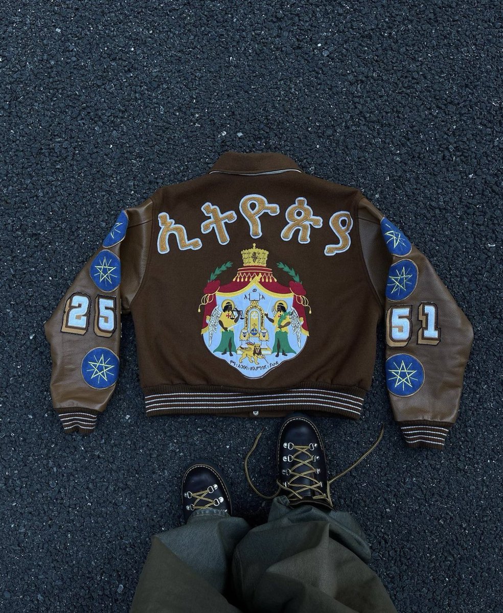 StreetFashion01's tweet image. “Ethiopia” Jacket by Holly An Dro (2023)
