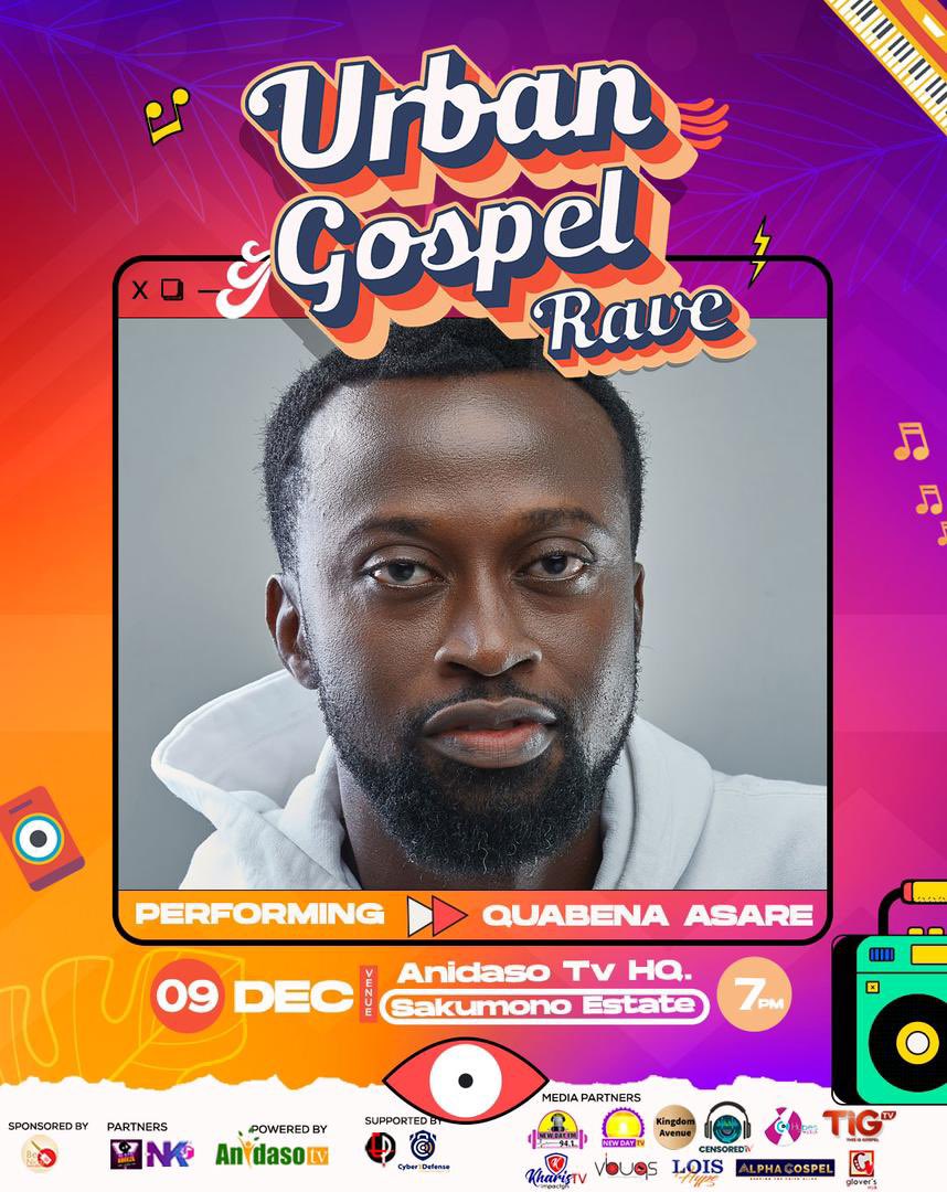 History about to be recorded this December 🔥 Make date with <a href="/MrjaySongs/">K.KODUA ABRANTEE</a> &amp; <a href="/quabenaasare_hm/">NEW SINGLE NO SORROWS ON ALL STREAMING OUTLETS</a> at Urban Gospel Rave on 9th December 23  

#vbuqsworld #Anticipate #gospelconcert